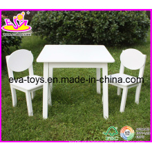 Hot New Product for 2015 Tabela de madeira e cadeira, Tabela de crianças baratas e Cadeira Set Brinquedos, Hot Sale Tabela de madeira Toy Chair W08g037